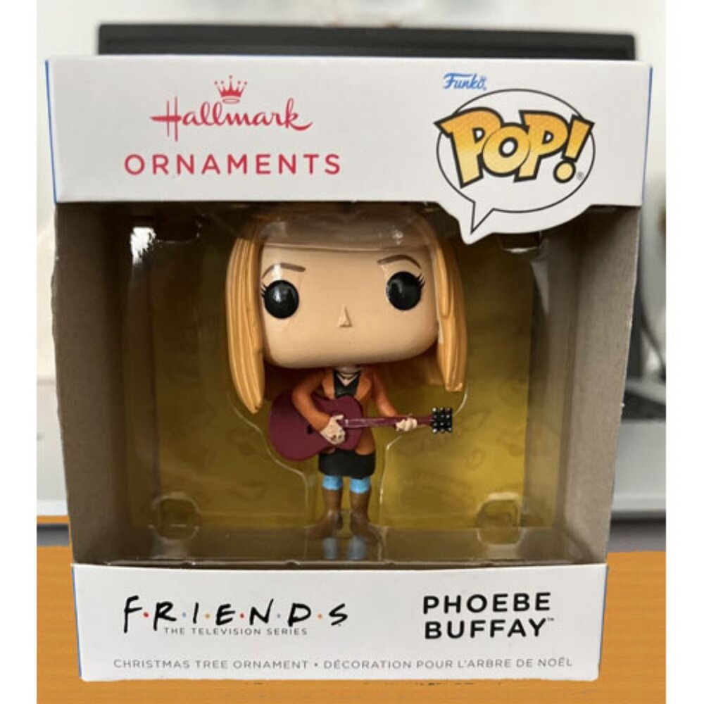 Hallmark Keepsake Phoebe Buffay Ornament FRIENDS Funko Pop Guitar 2022 NIB NEW